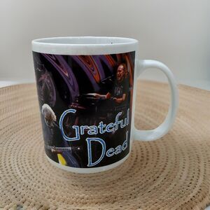 Grateful Dead Vandor Coffee Mug 2001 Vintage Psychedelic Band Logo Ceramic Cup